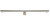 Alfi ABLD32B-BSS 32" Modern Brushed Stainless Steel Linear Shower Drain with Solid Cover