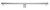 ALFI 32" Modern Polished Stainless Steel Linear Shower Drain with Solid Cover - ABLD32B-PSS