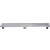 ALFI 32" Modern Stainless Steel Linear Shower Drain with Groove Holes - ABLD32C-BSS