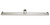 ALFI 32" Modern Stainless Steel Linear Shower Drain with Groove Holes - ABLD32C-BSS