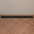 Alfi 36" Black Matte Stainless Steel Linear Shower Drain with Groove Holes