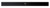 ALFI 36" Black Matte Stainless Steel Linear Shower Drain with Groove Holes - ABLD36C-BM