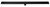 ALFI 47" Black Matte Brushed Stainless Steel Linear Shower Drain with Solid Cover - ABLD47B-BM