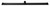 ALFI 47" Black Matte Brushed Stainless Steel Linear Shower Drain with Solid Cover - ABLD47B-BM