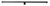 ALFI 47" Black Matte Brushed Stainless Steel Linear Shower Drain with Solid Cover - ABLD47B-BM
