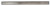 Alfi 47" Brushed Stainless Steel Linear Shower Drain with Solid Cover