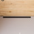 ALFI 47" Black Matte Stainless Steel Linear Shower Drain with Groove Holes - ABLD47C-BM
