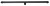 ALFI 47" Black Matte Stainless Steel Linear Shower Drain with Groove Holes - ABLD47C-BM