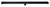 ALFI 47" Black Matte Stainless Steel Linear Shower Drain with Groove Holes - ABLD47C-BM