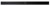 ALFI 47" Black Matte Stainless Steel Linear Shower Drain with Groove Holes - ABLD47C-BM