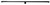 ALFI 59" Black Matte Stainless Steel Linear Shower Drain with Groove Holes - ABLD59C-BM