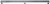 ALFI 59" Stainless Steel Linear Shower Drain with Groove Lines - ABLD59D