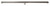 Alfi 59" Stainless Steel Linear Shower Drain with Groove Lines
