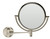 ALFI 8" Round Wall Mounted 5x Magnify Cosmetic Mirror - ABM8WR-BN
