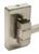 Alfi ABM8WS-BN 8" Square Wall Mounted 5x Magnify Cosmetic Mirror