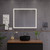 Alfi ABM8WS-PC 8" Square Wall Mounted 5x Magnify Cosmetic Mirror