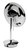 ALFI Chrome Tabletop Round 9" 5x Magnifying Cosmetic Mirror with Light - ABM9FLED-PC