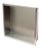 ALFI 16 x 16 Brushed Stainless Steel Square Single Shelf Bath Shower Niche - ABN1616-BSS