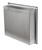Alfi 16 x 16 Polished Stainless Steel Square Single Shelf Bath Shower Niche