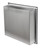 ALFI 16 x 16 Polished Stainless Steel Square Single Shelf Bath Shower Niche - ABN1616-PSS