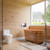 ALFI 24 x 12 Brushed Stainless Steel Horizontal Single Shelf Bath Shower Niche - ABN2412-BSS