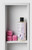 ALFI 8" x 36" White Matte Stainless Steel Vertical Triple Shelf Bath Shower Niche - ABNC0836-W