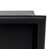 Alfi 12" x 12" Black Matte Stainless Steel Square Single Shelf Bath Shower Niche
