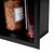 Alfi 12" x 12" Black Matte Stainless Steel Square Single Shelf Bath Shower Niche