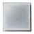 Alfi 12" x 12" White Matte Stainless Steel Square Single Shelf Bath Shower Niche