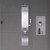 ALFI 12 x 24 White Matte Stainless Steel Vertical Double Shelf Bath Shower Niche - ABNC1224-W