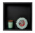 ALFI 16" x 16" Black Matte Stainless Steel Square Single Shelf Bath Shower Niche - ABNC1616-BLA