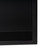 ALFI 24 x 12 Black Matte Stainless Steel Horizontal Single Shelf Bath Shower Niche - ABNC2412-BLA