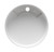 ALFI 15" Round White Matte Solid Surface Resin Surface Mount Vessel Sink - ABRS15R