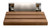 Alfi ABS14-BN Brushed Nickel 14" Folding Teak Wood Shower Seat Bench