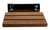 Alfi ABS14-PC Polished Chrome 14" Folding Teak Wood Shower Seat Bench