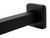 ALFI Black Matte 20" Square Wall Shower Arm - ABSA20S-BM