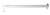 Alfi Polished Chrome 20" Square Wall Shower Arm