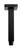 Alfi Black Matte 6" Square Ceiling Shower Arm