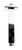 ALFI Polished Chrome 6" Square Ceiling Shower Arm - ABSA6S-PC