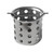 ALFI 5" x 5" Black Matte Square Stainless Steel Shower Drain with Solid Cover - ABSD55B-BM