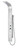 ALFI Modern Stainless Steel Shower Panel with 4 Body Sprays - ABSP10