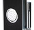 ALFI Black Glass Shower Panel with 2 Body Sprays and Rain Shower Head - ABSP55B