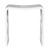 ALFI Designer White Matte Solid Surface Resin Bathroom / Shower Stool - ABST88