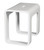 ALFI White Matte Solid Surface Resin Bathroom / Shower Stool - ABST99
