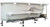 ALFI EAGO 6 ft Left Corner Acrylic White Whirlpool Bathtub for Two - AM124ETL-L