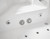 ALFI EAGO 5 ft Clear Corner Acrylic Whirlpool Bathtub for Two - AM156ETL