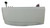 ALFI EAGO 5' Single Person Corner White Acrylic Whirlpool Bath Tub - Drain on Left - AM161-L