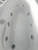 ALFI EAGO 5' White Acrylic Corner Whirlpool Bathtub - Drain on Right - AM175-R