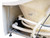 EAGO AM189ETL-L 6 ft Left Drain Acrylic White Whirlpool Bathtub w Fixtures