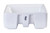 ALFI EAGO 15" Square Ceramic Above Mount Bathroom Basin Vessel Sink - BA130